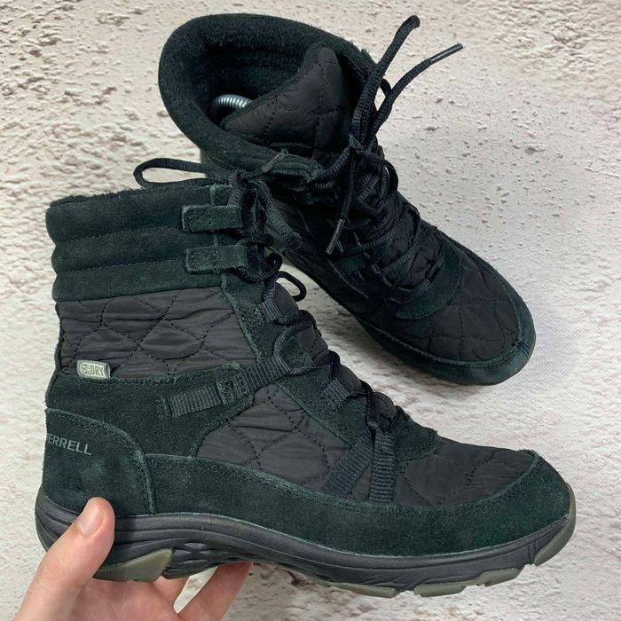 зимові кросівки хайтопи merrell approach mid lace goretex