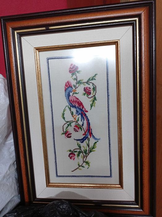 Quadros vintage ponto de cruz