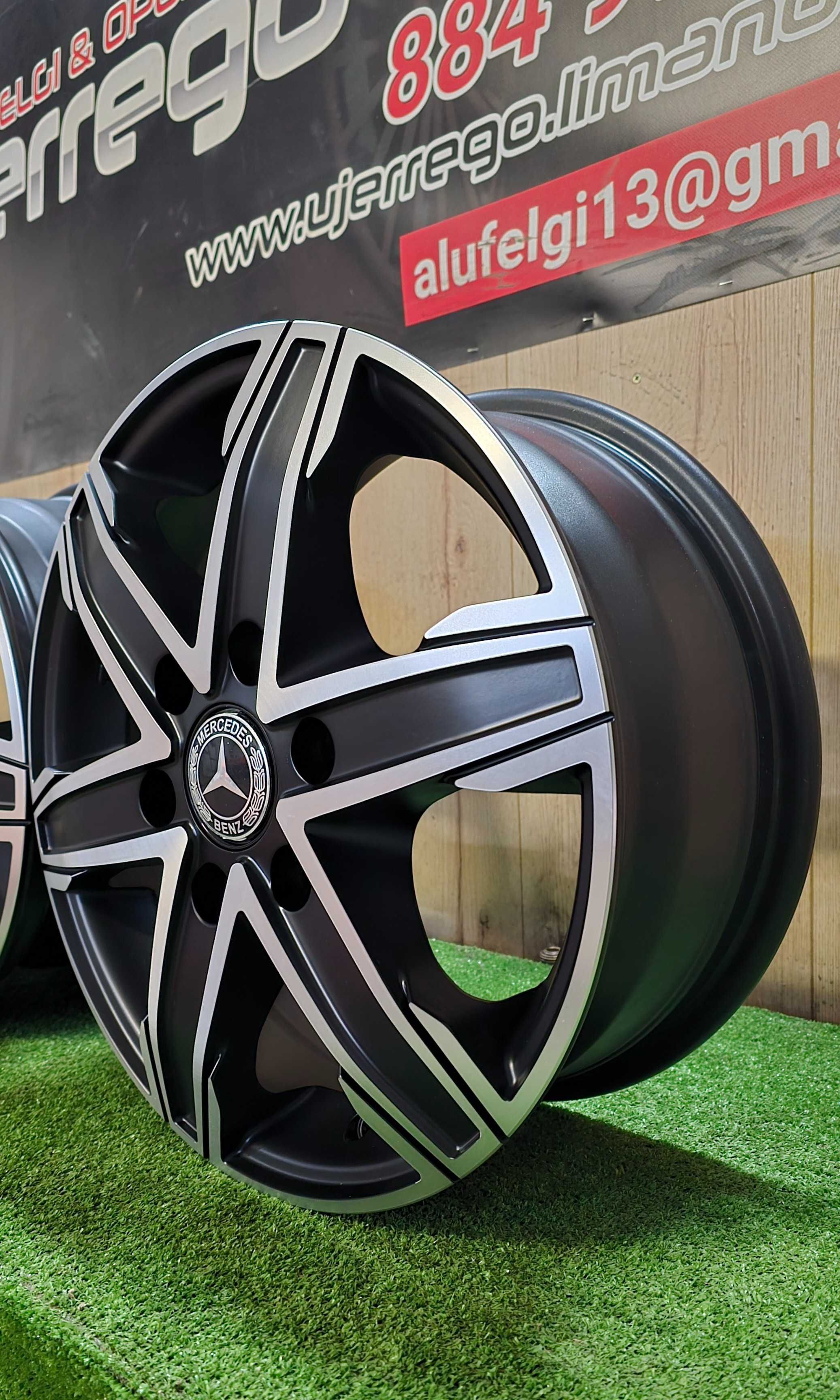 NOWE ALUFELGI MERCEDES 16x6x130 - Sprinter
