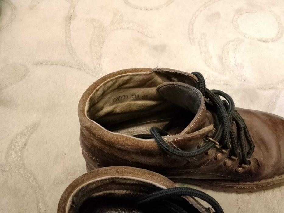 Buty Otmęt 41 trzewiki męskie polskie skórzane - ze skóry