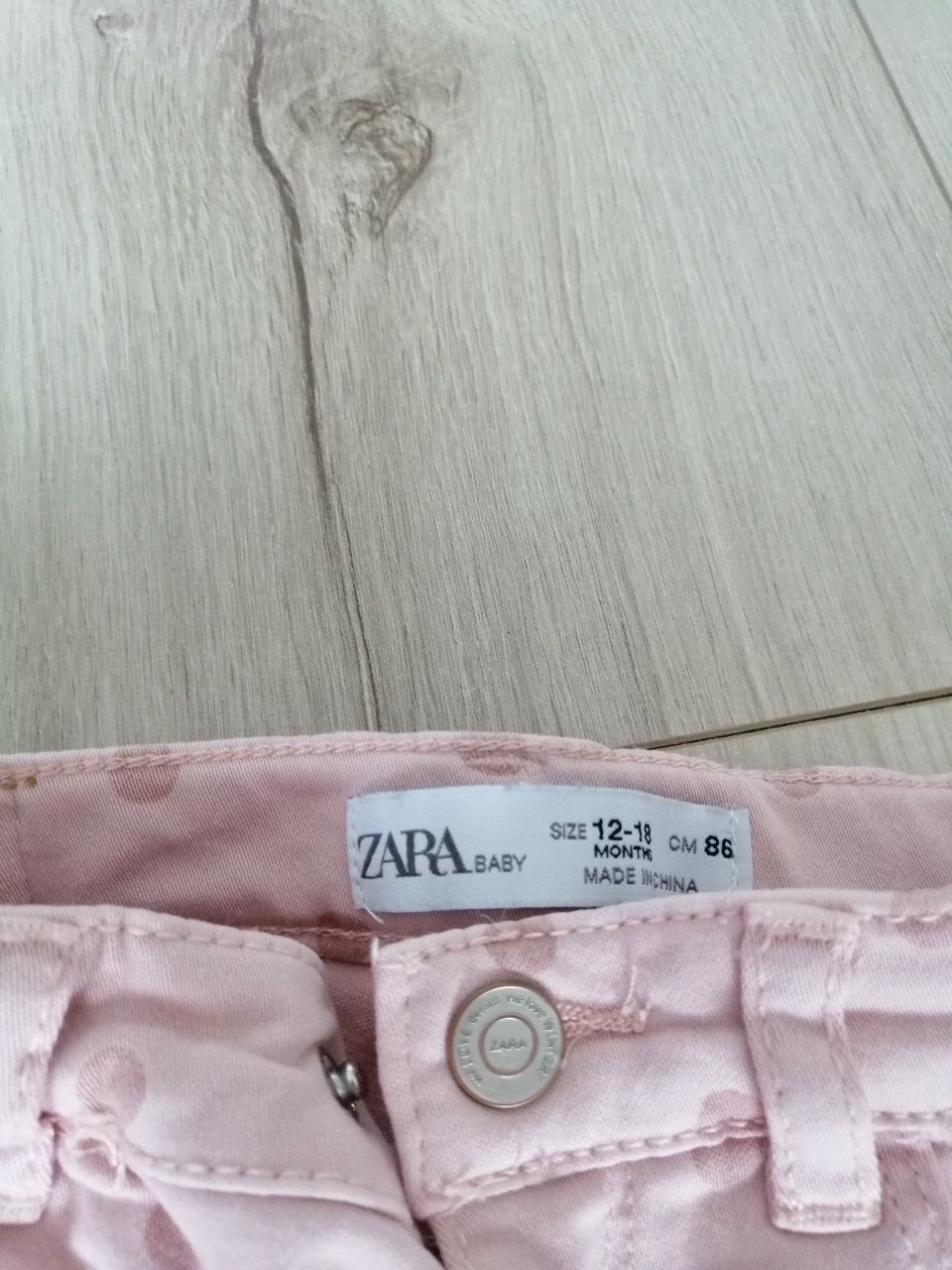 Spodnie z Zara roz 86