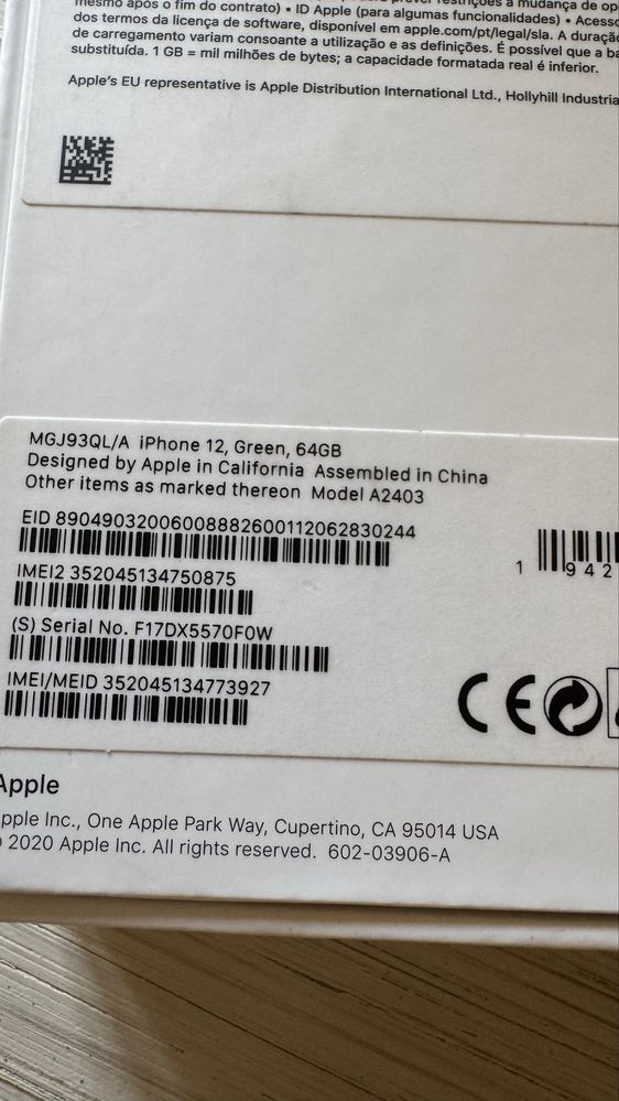 Iphone 12 em muito bom estado (reservado)