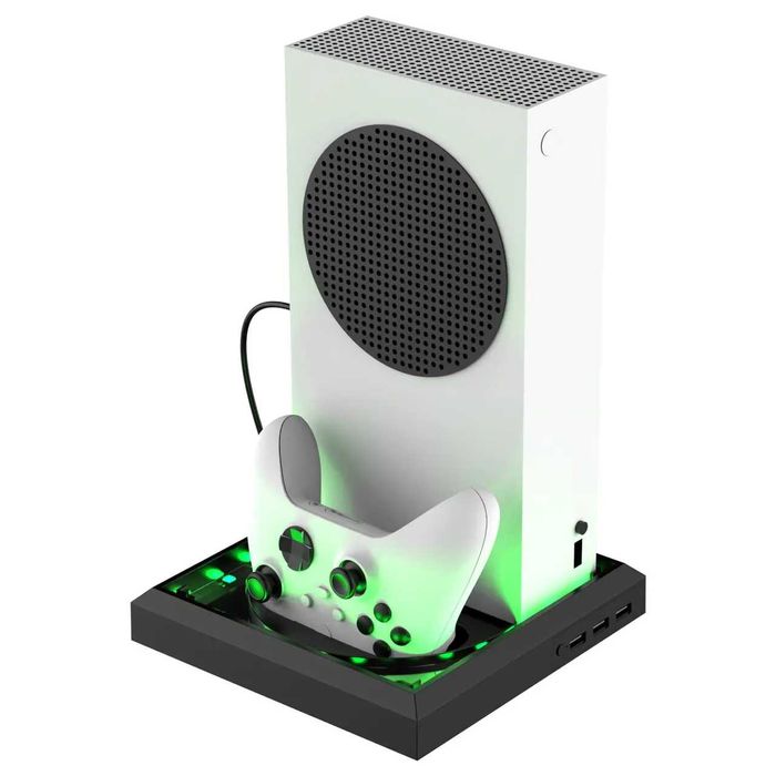 Док станция для XBOX Series X/S DSX-810, RGB подсветка, подставка