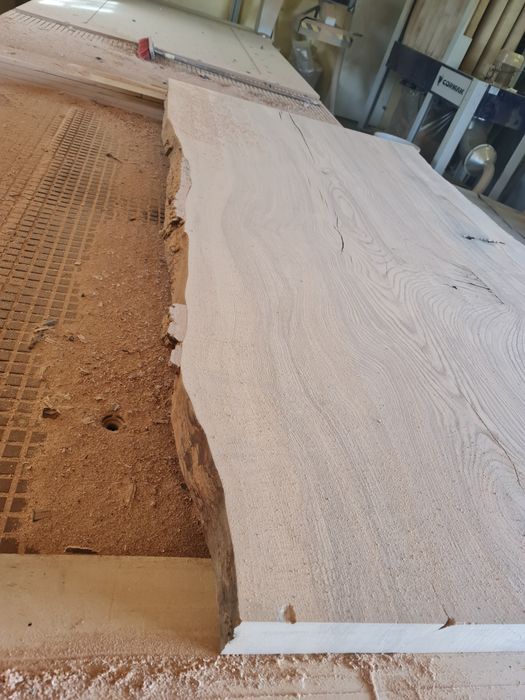 Dąb jesion drewno deska stół monolit blat drewniany