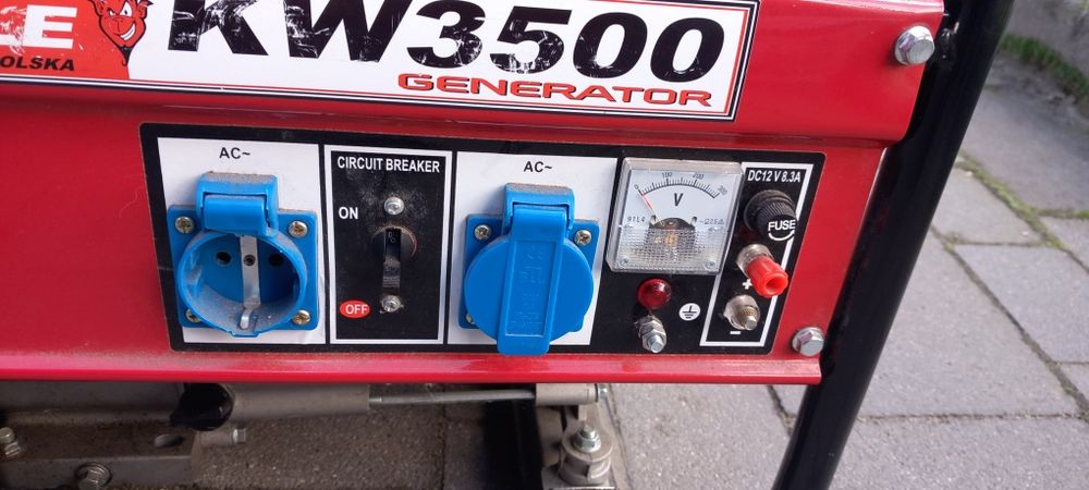 Agregat prądotwórczy 3.5kw