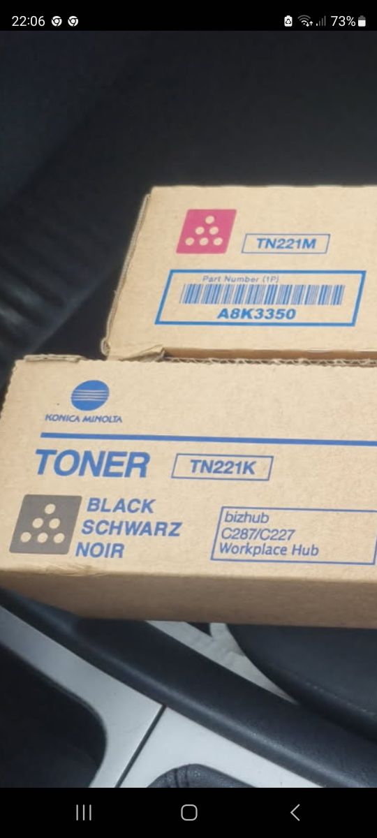 Toner TN 221M TN 221K