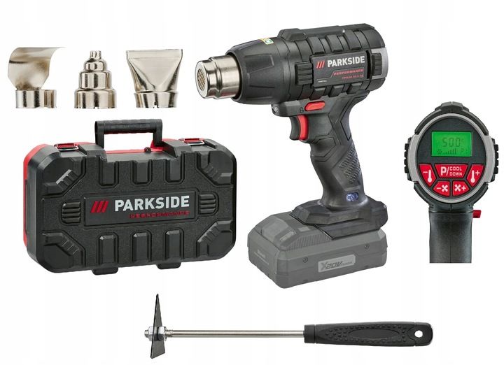 Nowa Akumulatorowa Opalarka Parkside Perrformance Pphlga 20-li A1 X20v