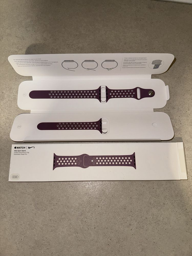 Sport band apple watch nike 42-49 pasek sportowy