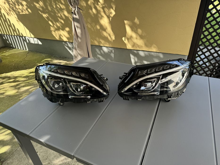 Mercedes C205 FULl LED ILS Lewy Prawy Reflektor Lewa Prawa A205 W205