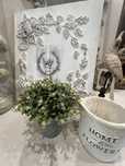 Dekoracja panel shabby chic