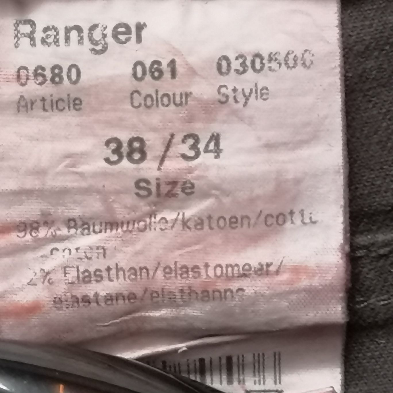 Spodnie męskie MAC Ranger W38 L34