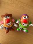 Mr Potato Chudy i Buzz kompletni Disney Toy Story