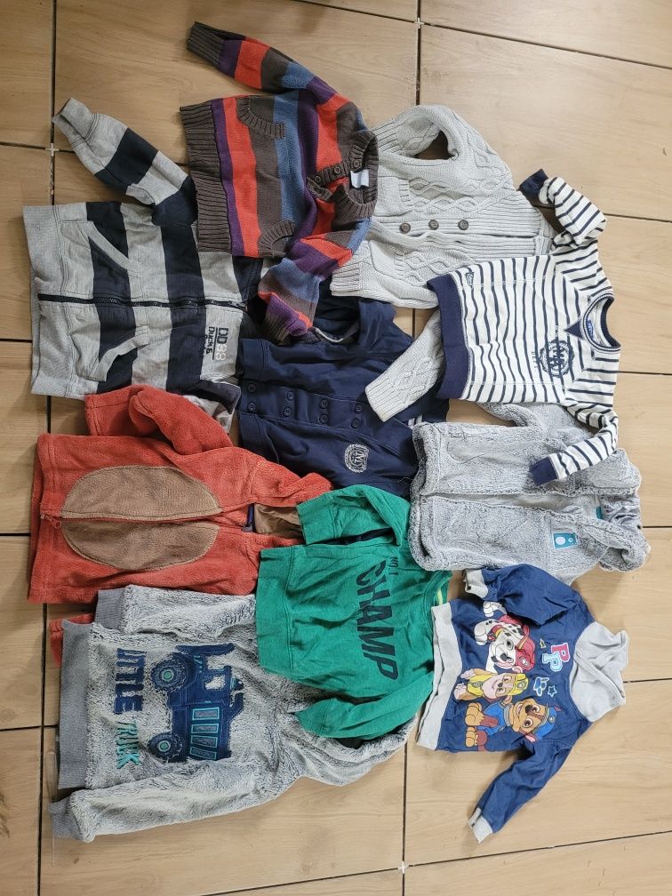 Ubrania dla chłopca rozm. 86-92