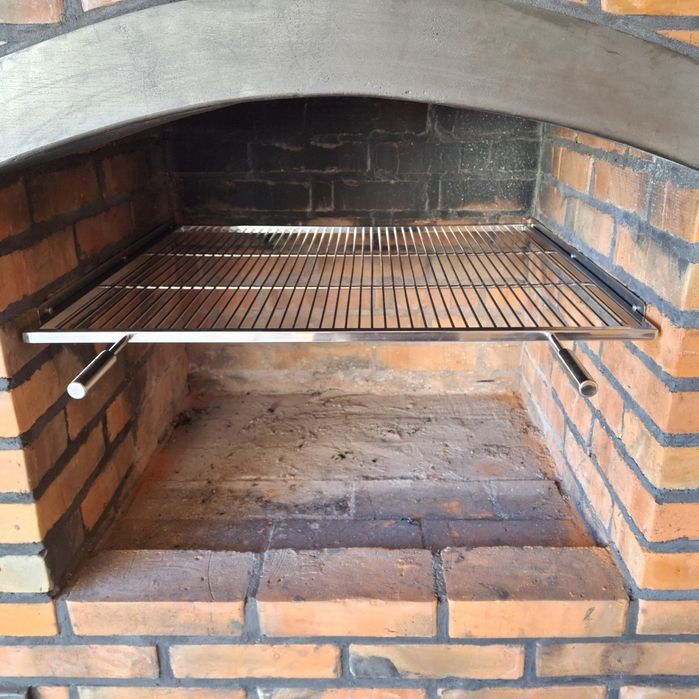 Ruszt do grilla ze stali nierdzewnej na wymiar. Polerowany