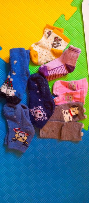 Дитячі шкарпетки, Демі і теплі