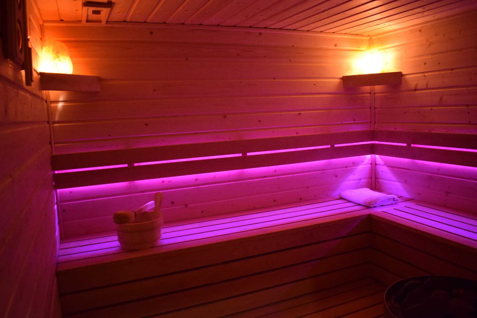 Pokoje, widok na jezioro, sauna, jacuzzi ok Mrą