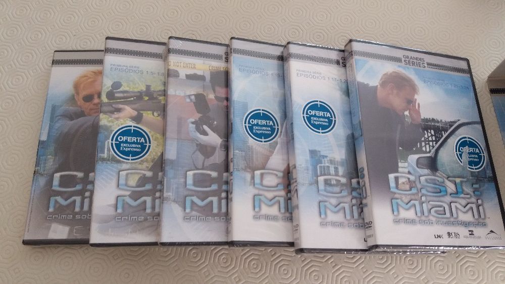 CSI - Miami Primeira Série em DVD