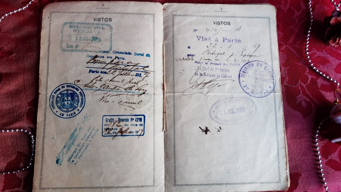 Passaporte português de 1918