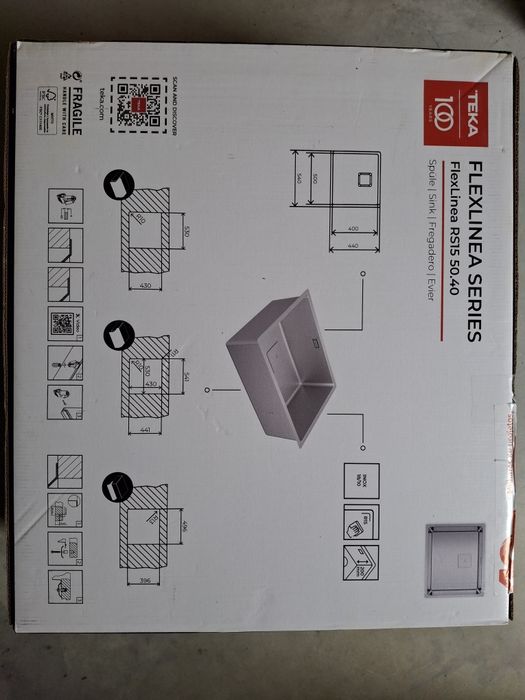 Lava louça Teka Flex linea novo