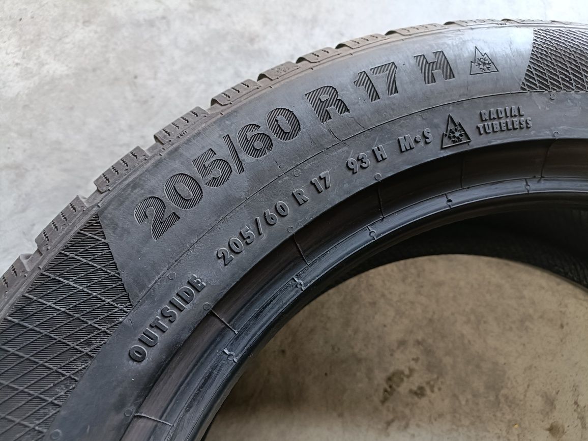 Opona Continental WinterContact TS850 P 205/60R17