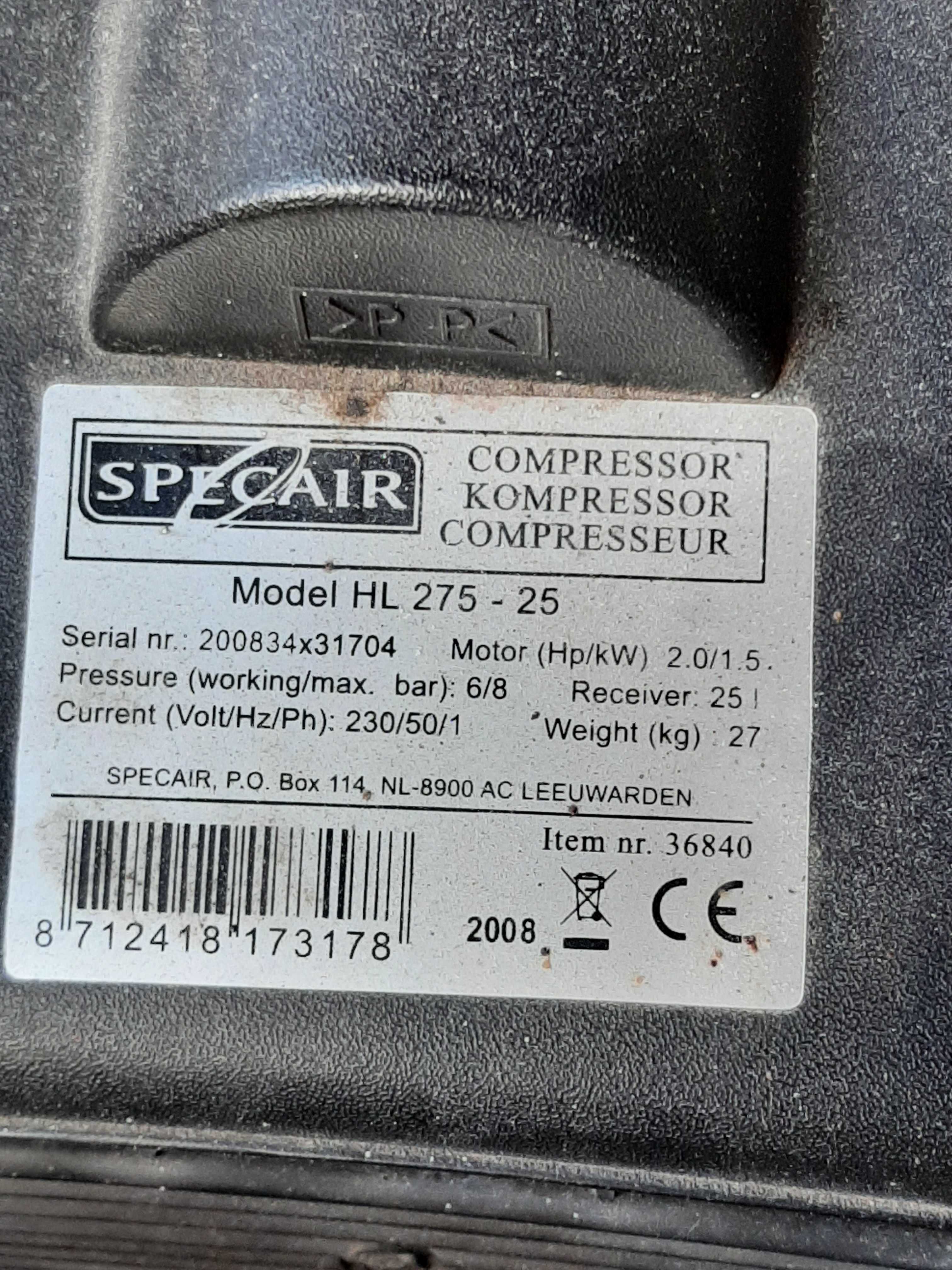 Kompresor 24 l, Specair