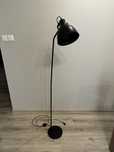 Czarna lampa podlogowa loft 154 cm