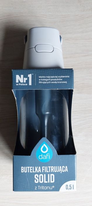 nowa Butelka Dafi solid + nowy zapasowy filtr