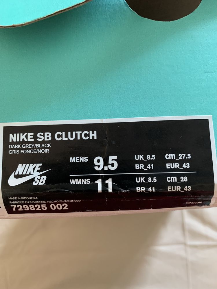 Nike - Ténis Modelo SB Clutch