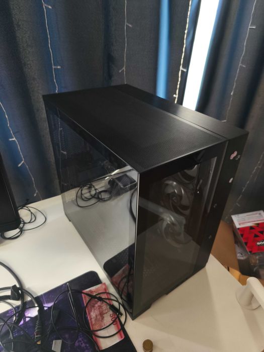 Корпус Lian Li O11 Dynamic EVO + Блок живлення  + кулери водяні