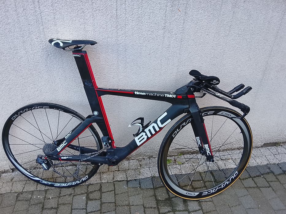 Szosa triathlon bmc timemachine tm01,niekompletna