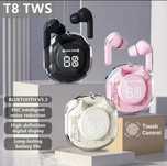 Bezprzewodowe słuchawki TWS t8 z Bluetooth 5.3 Słuchawki sportowe