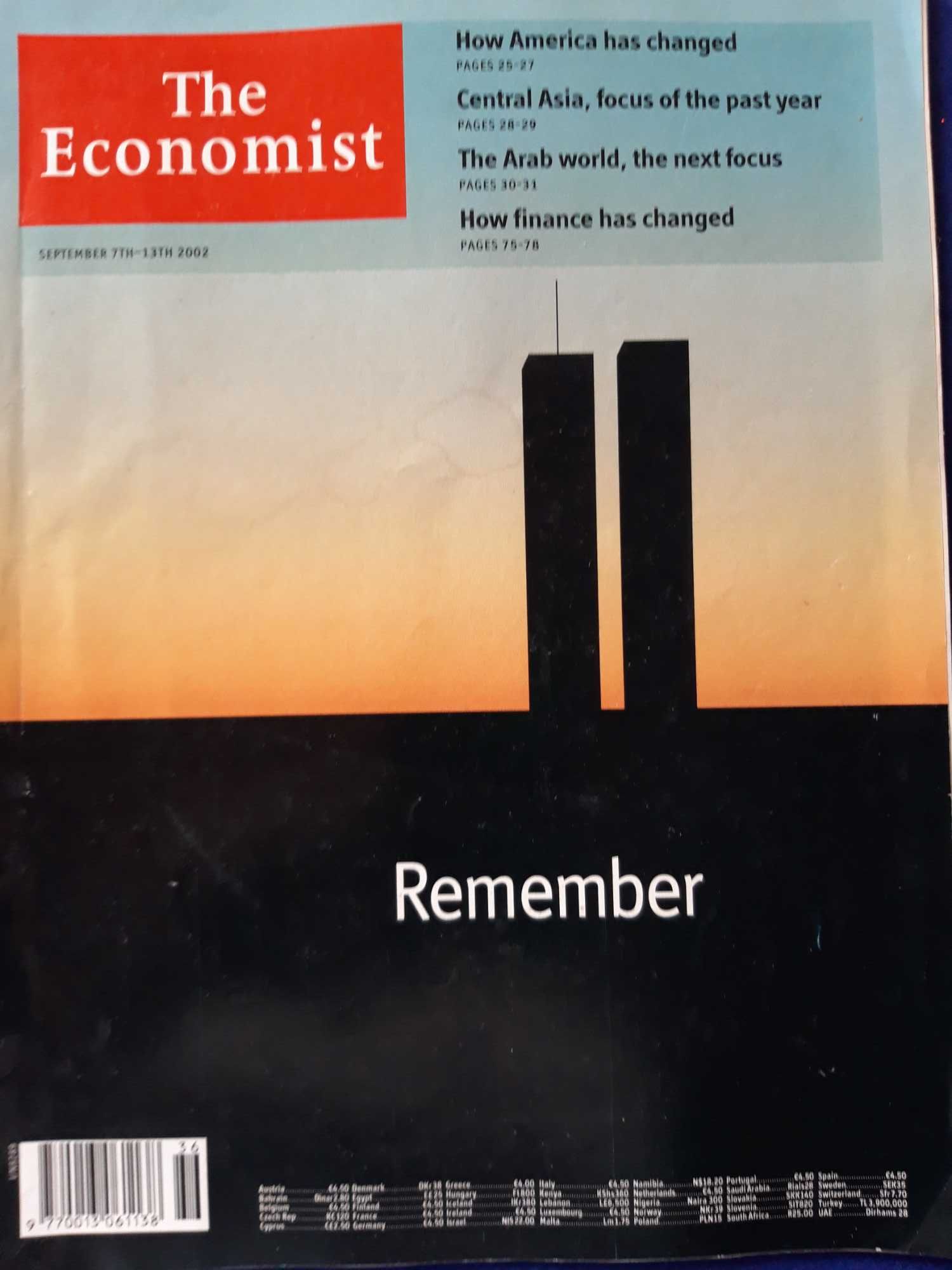Revistas The Economist Ano 2002