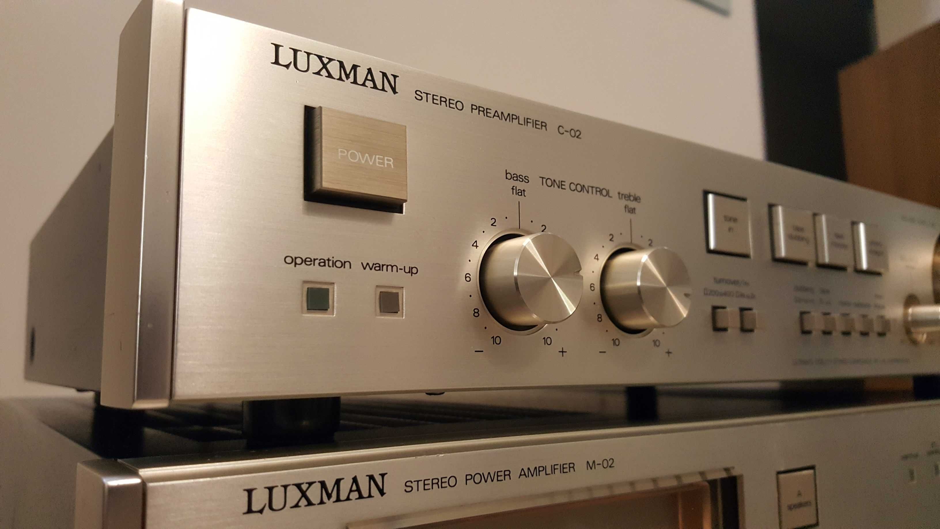 Wzmacniacz Luxman M02 stan perfekcyjny