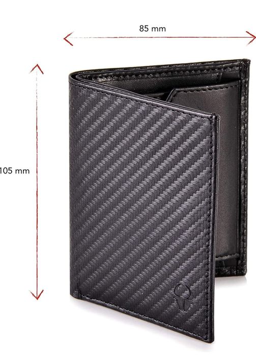 Donbolso® Rom I Slim Męski portfel ze skóry