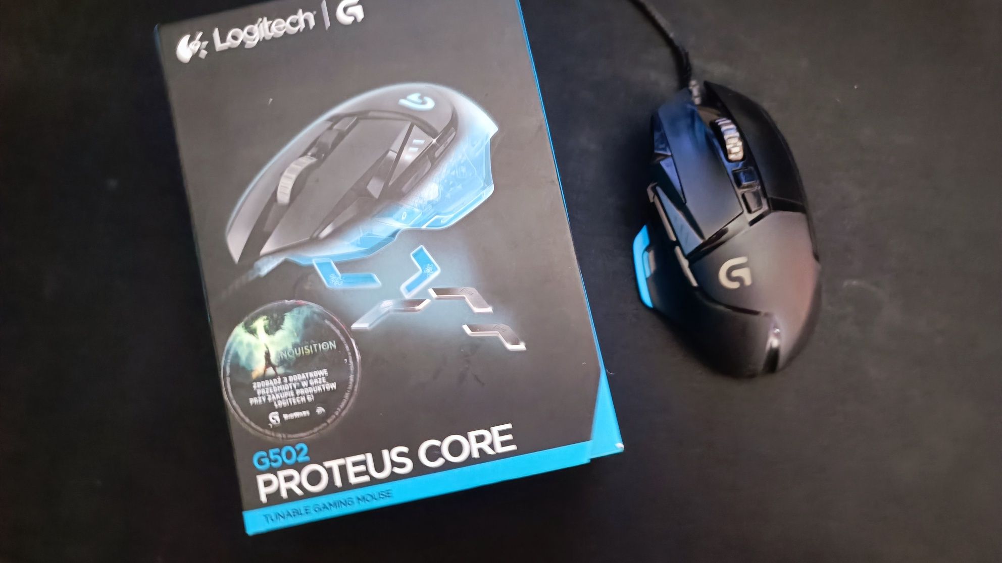 Myszka Logitech G502 Proteus Core