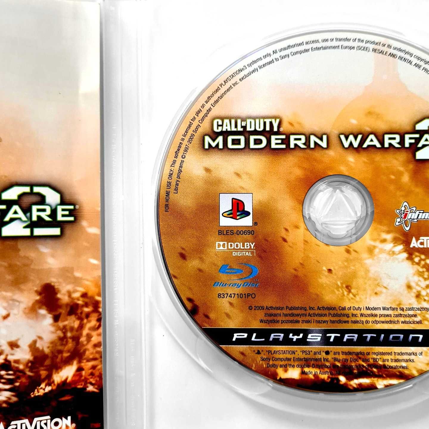 Call of Duty Modern Warfare 2 PL Ps3 Polska Wersja