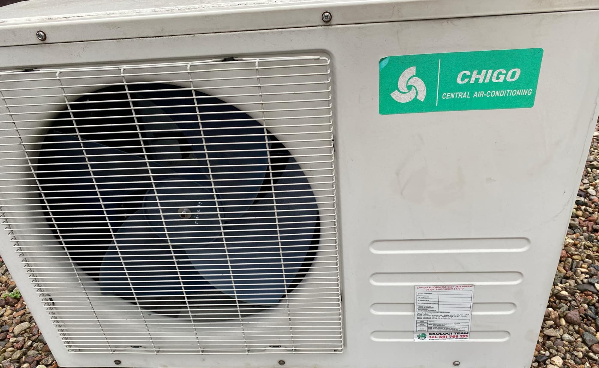 Klimatyzator sufitowy Chigo