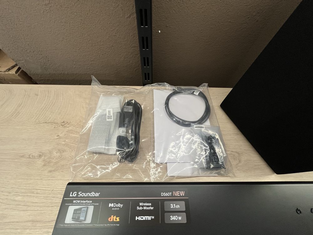 Саундбар LG DS60T 3.1 360w гарантія 12 місяців
