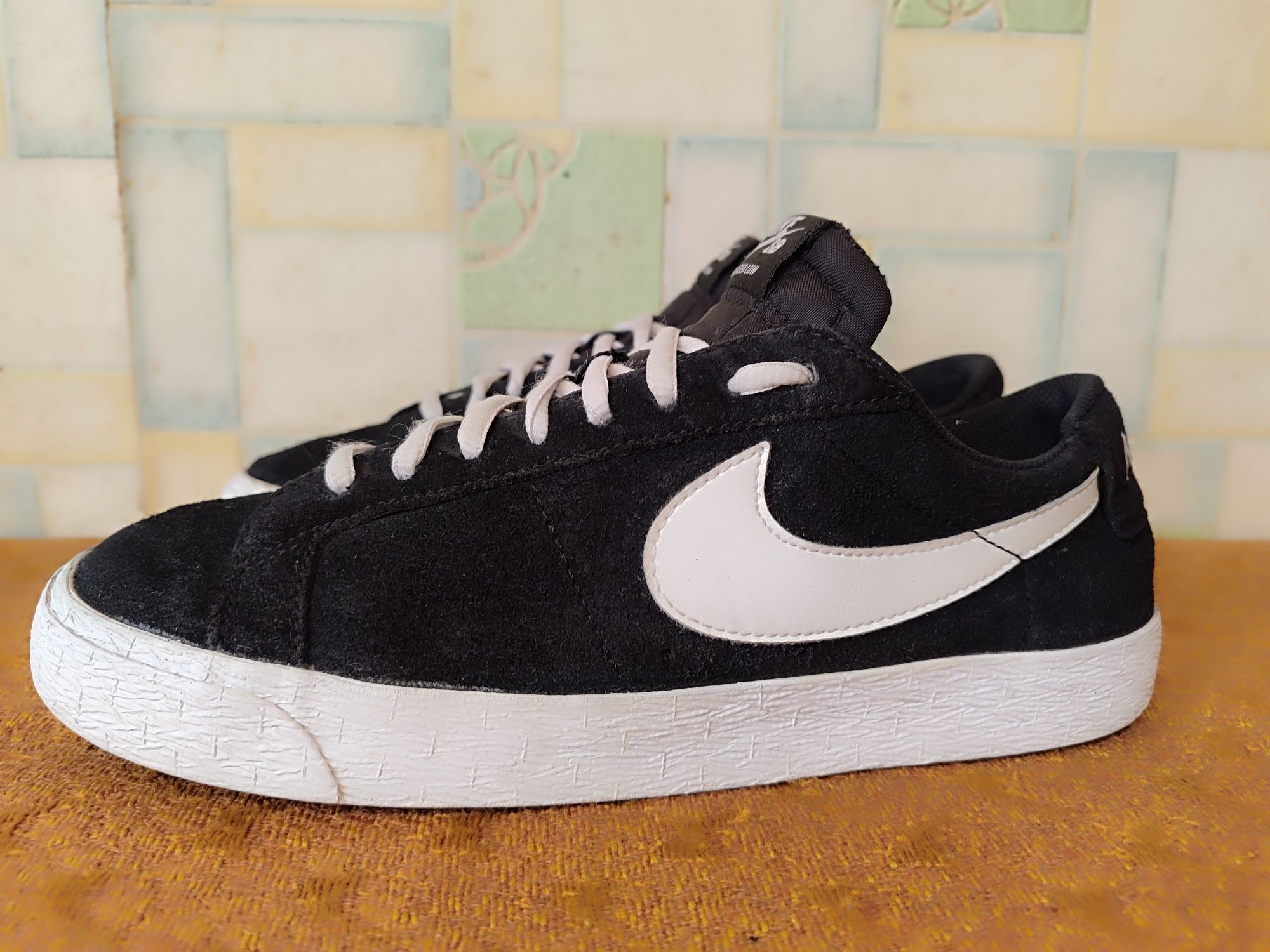 Кроссовки "NIKE SB BLAZER Low", 100 %оригинал, нат.кожа, р. 42