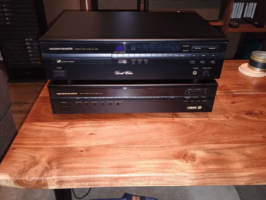 Marantz CD72 SE Special Edition pilot Marantz + Marantz ST-83