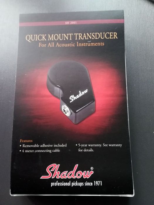 Pickup shadow - guitarra - ukulele - outros instrumentos acústicos
