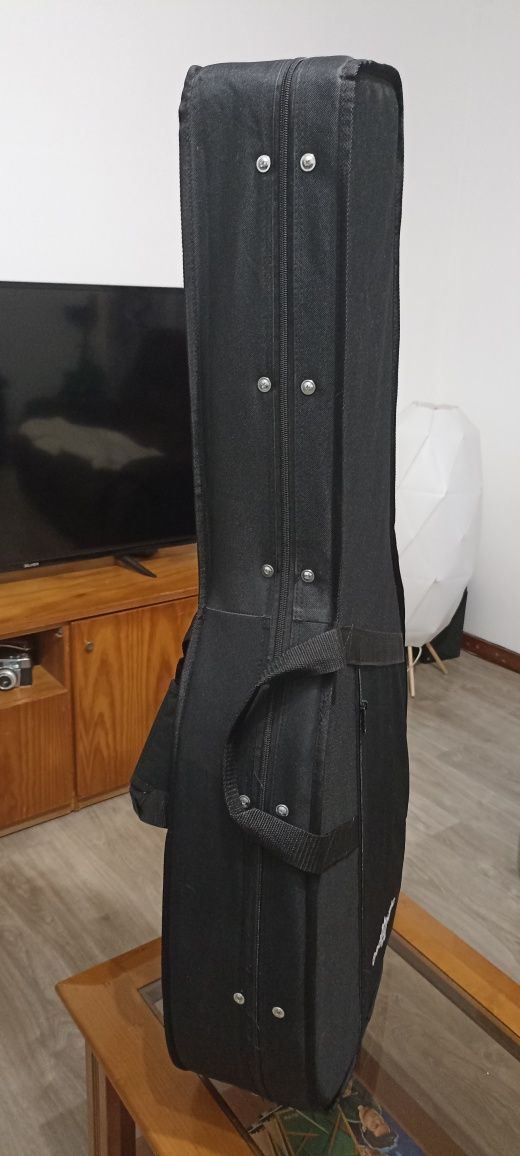 Saco semi-rigido para guitarra acustica Novo