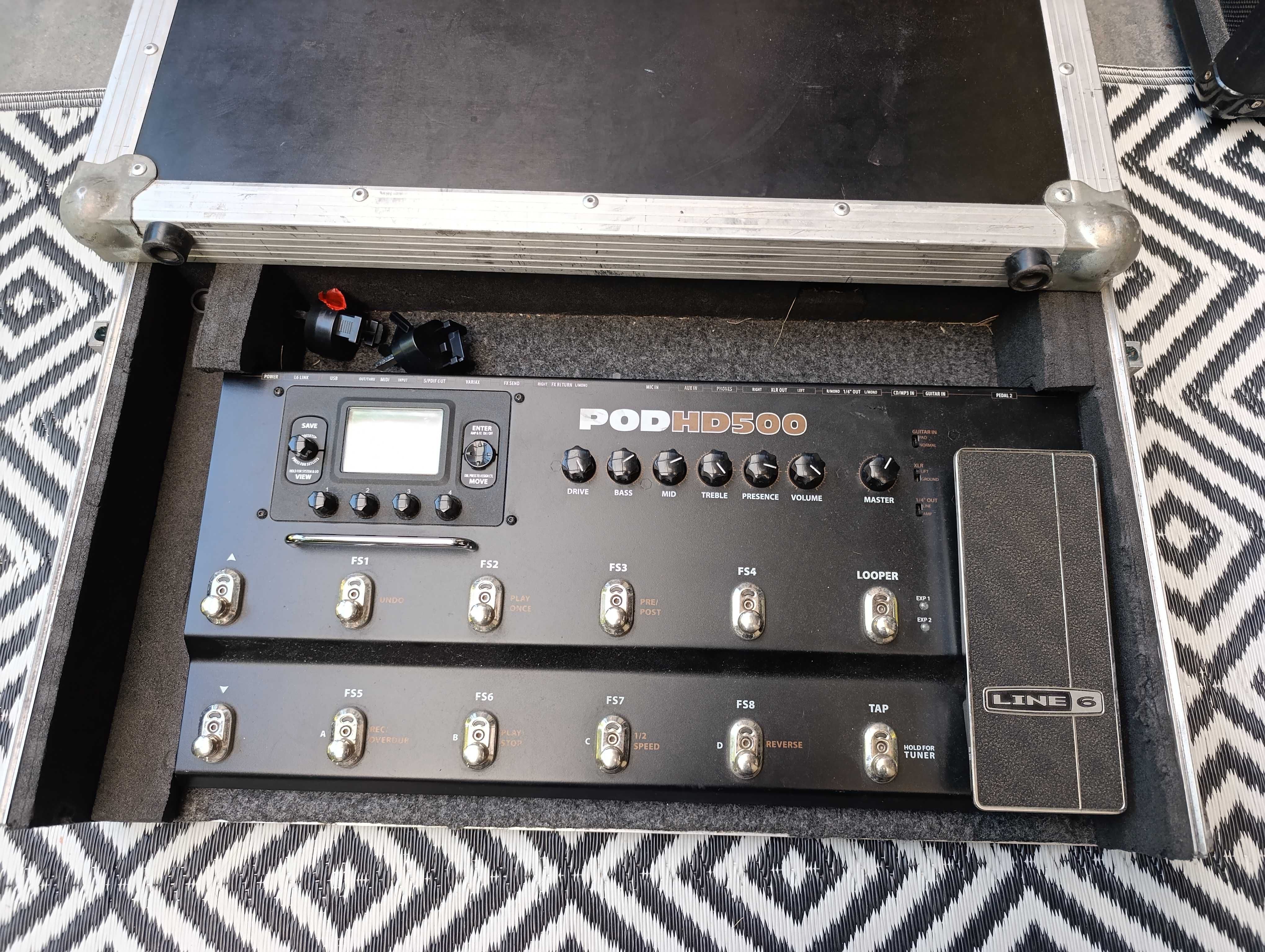 Line 6 POD HD500 + twardy case