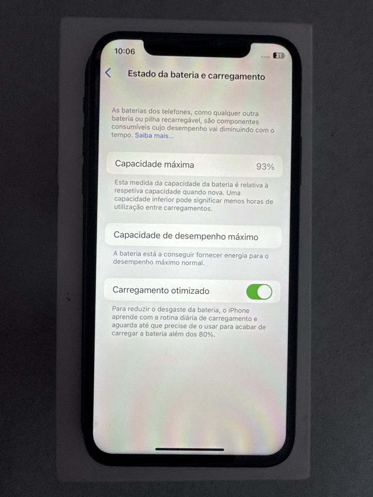 IPhone X 256 GB (Como novo)
