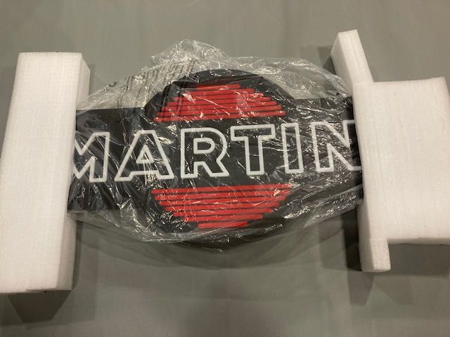 Reclamo luminoso LED à marca de vermutes MARTINI