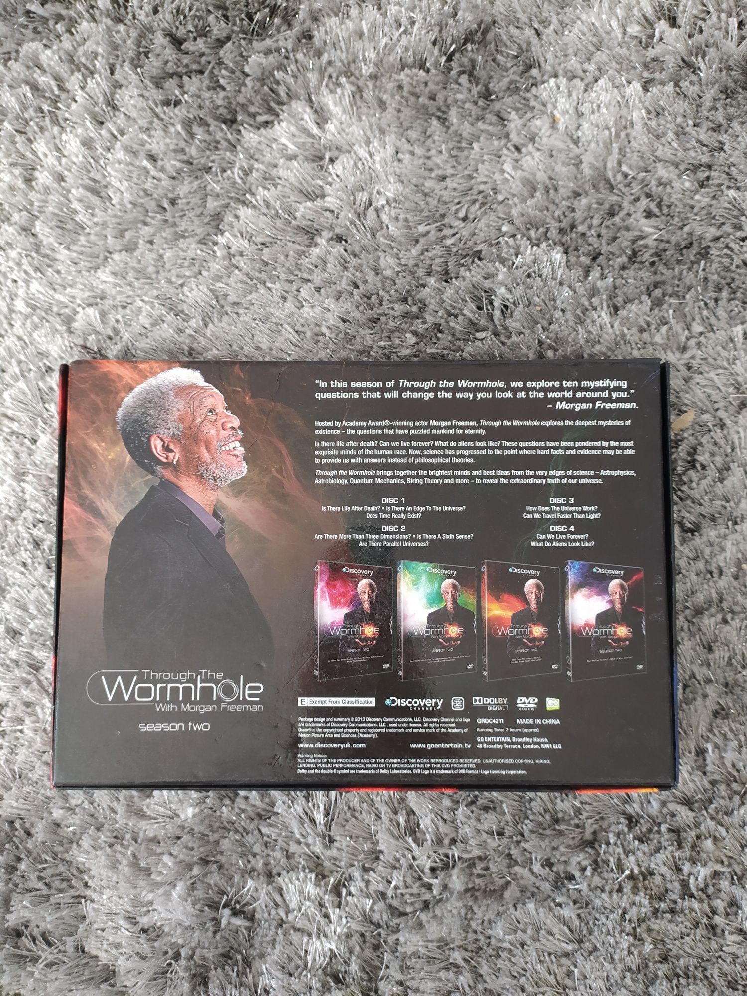 DVD Through The Wormhole With Morgan Freeman Discovery Wysyłka