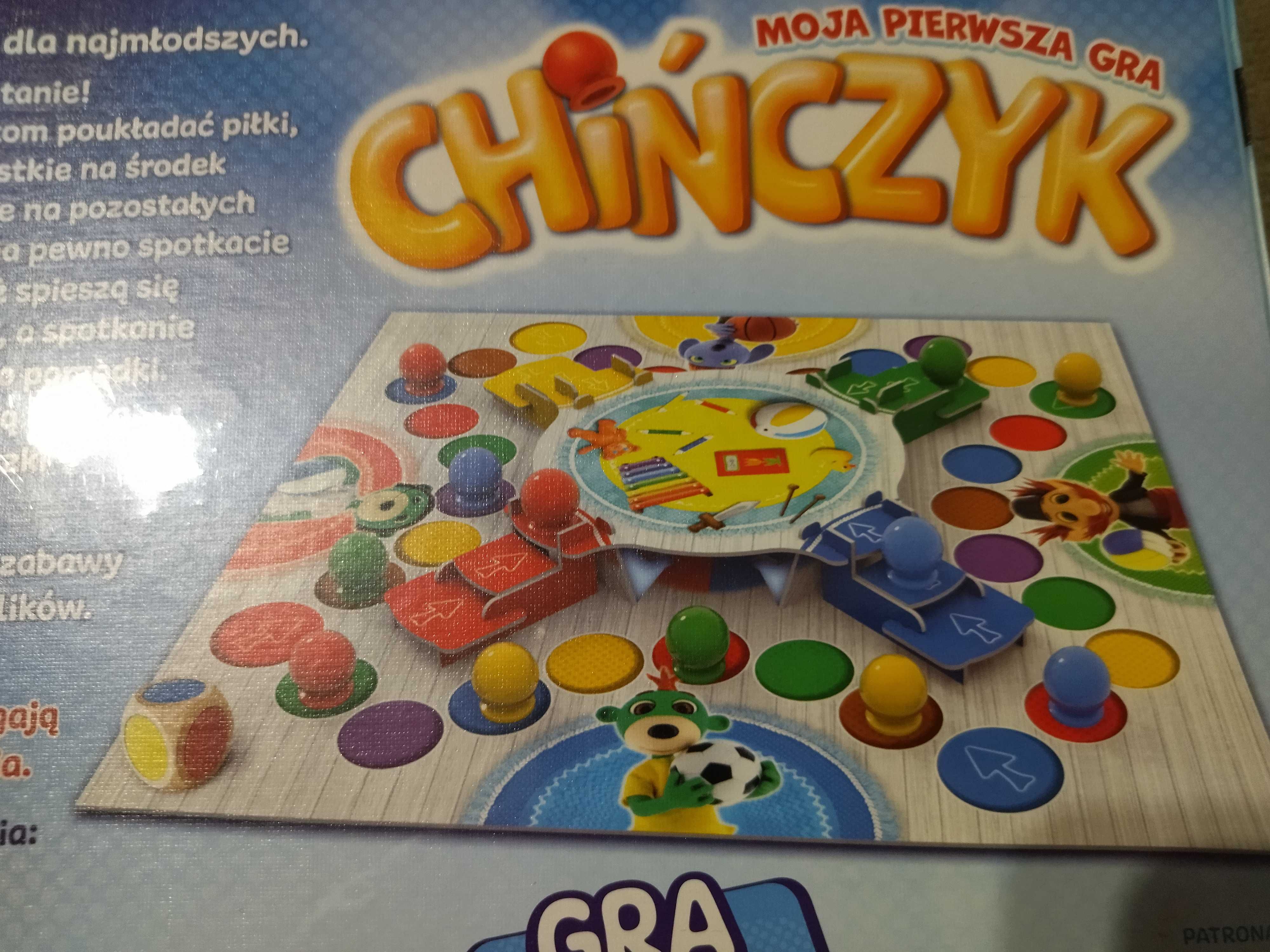 Gra chińczyk rodzina treflików nowa