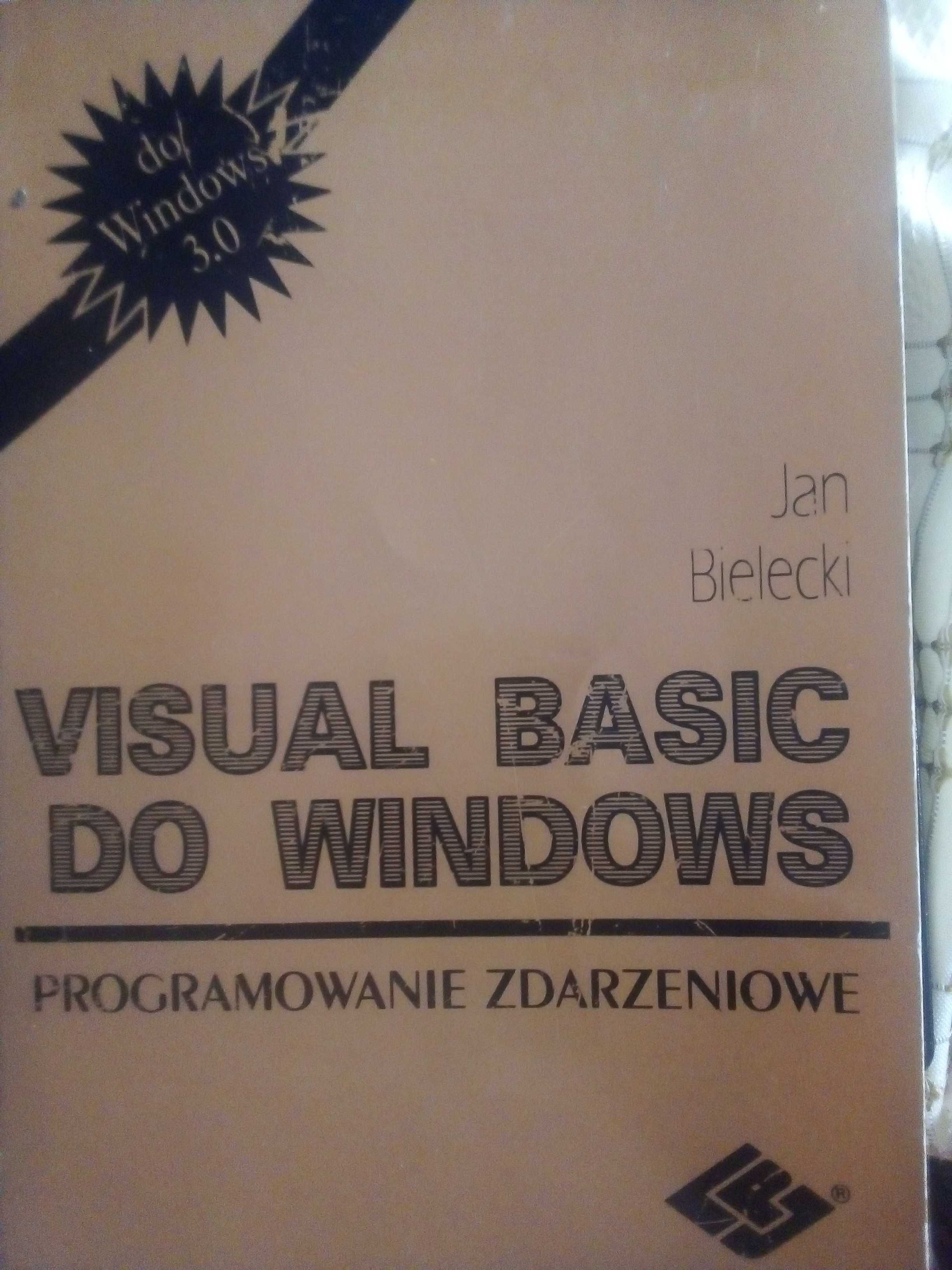 Visual BASIC do Windows Programowanie zdarzeniowe