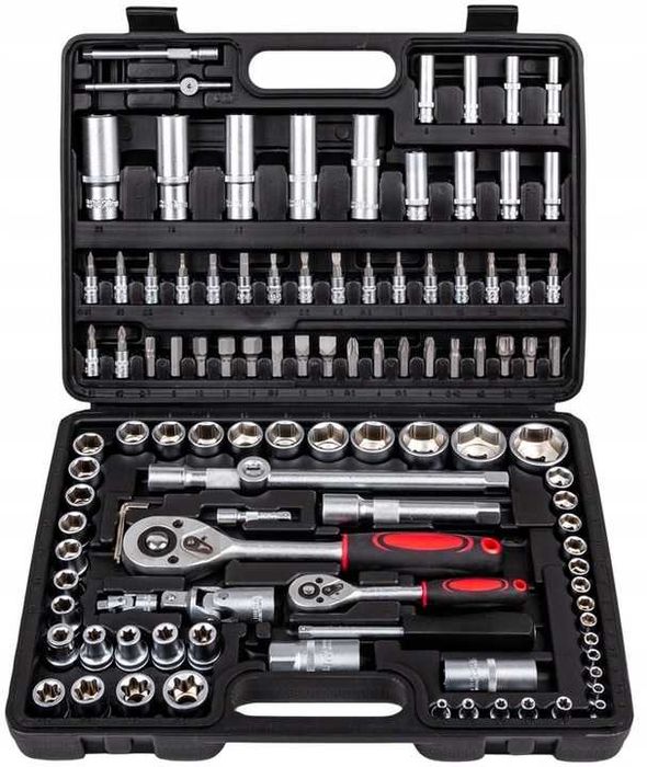 Zestaw kluczy nasadowych kluczy klucze nasadowe torx nasadki 108el