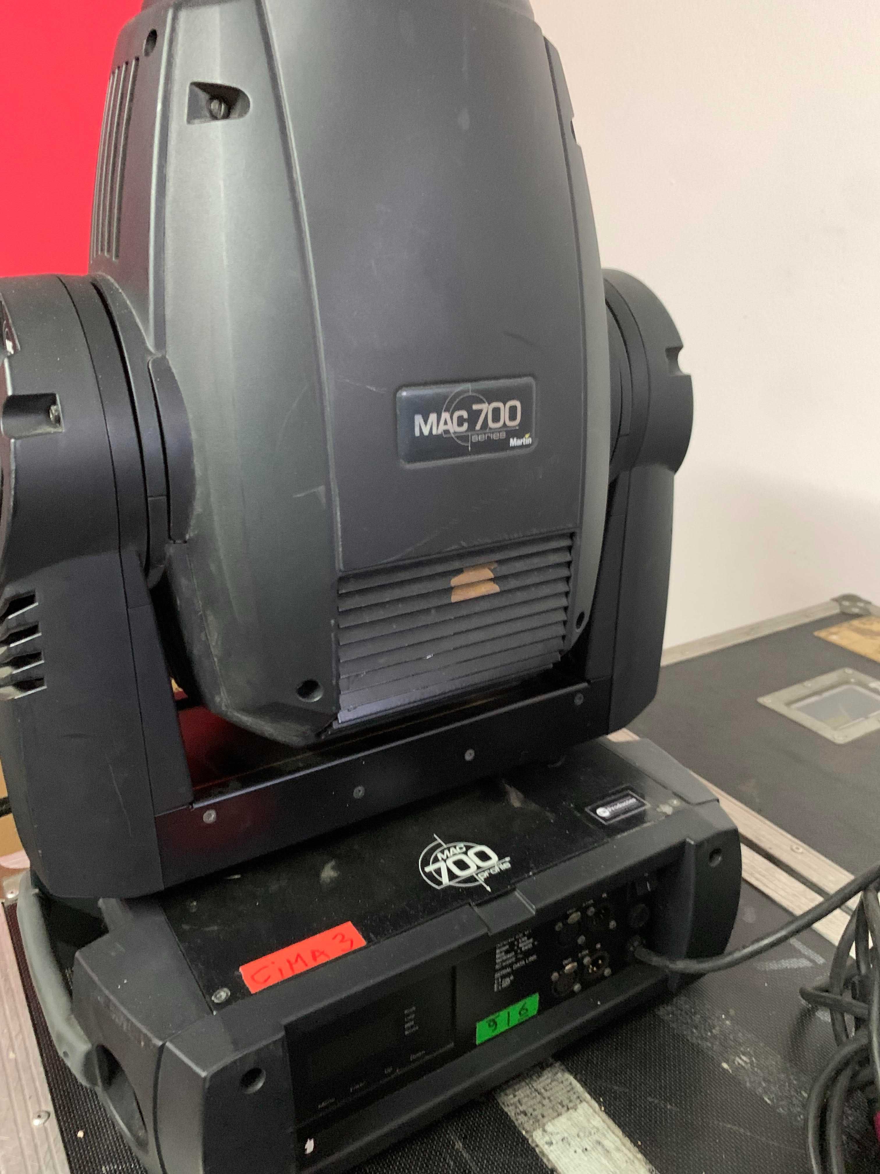 Spot Martin Mac 700, CMY - com cases